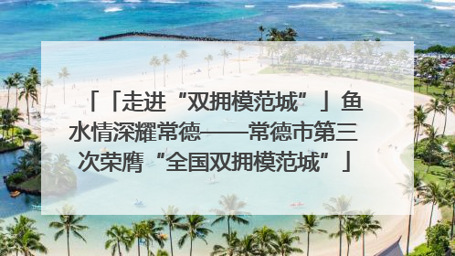 「走进“双拥模范城”」鱼水情深耀常德——常德市第三次荣膺“全国双拥模范城”