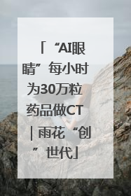 “AI眼睛”每小时为30万粒药品做CT｜雨花“创”世代
