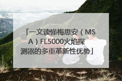 一文读懂梅思安（MSA）FL5000火焰探测器的多重革新性优势