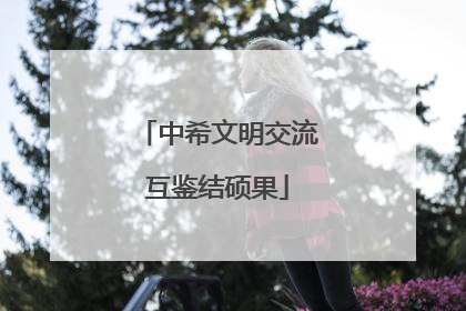 中希文明交流互鉴结硕果