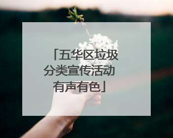 五华区垃圾分类宣传活动有声有色