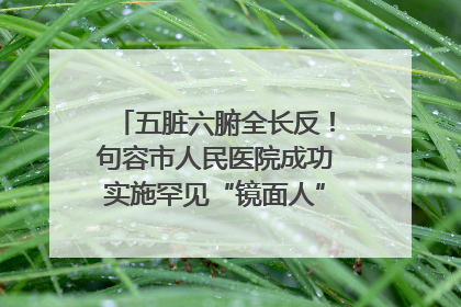 五脏六腑全长反！句容市人民医院成功实施罕见“镜面人”肝癌根治术