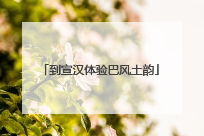 到宣汉体验巴风土韵
