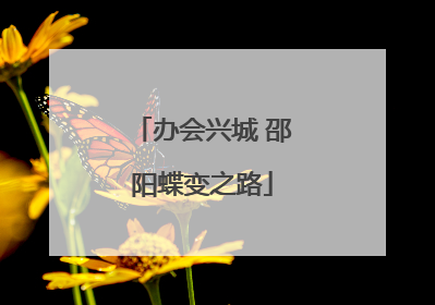 办会兴城 邵阳蝶变之路