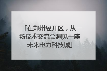 在郑州经开区，从一场技术交流会洞见一座未来电力科技城