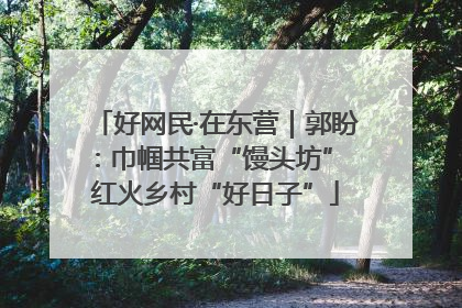 好网民·在东营｜郭盼：巾帼共富“馒头坊” 红火乡村“好日子”