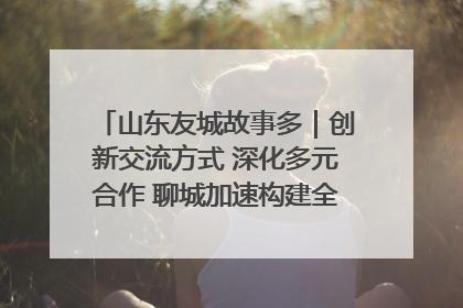 山东友城故事多｜创新交流方式 深化多元合作 聊城加速构建全球友城新格局