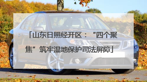 山东日照经开区：“四个聚焦”筑牢湿地保护司法屏障