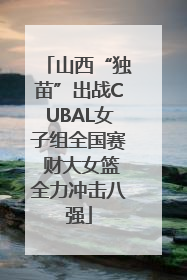 山西“独苗”出战CUBAL女子组全国赛 财大女篮全力冲击八强