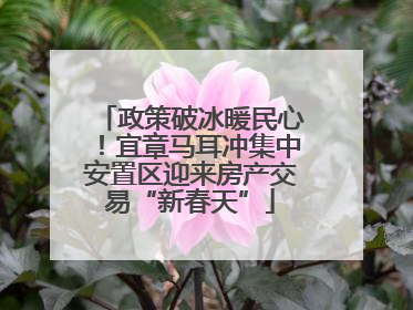 政策破冰暖民心！宜章马耳冲集中安置区迎来房产交易“新春天”