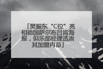 樊振东“C位”亮相德国萨尔布吕肯海报，俱乐部经理透露其加盟内幕