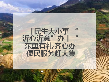 民生大小事 “沂心沂意”办丨“东里有礼·齐心办 便民服务赶大集”——淄博市沂源县开展民生政策宣传活动