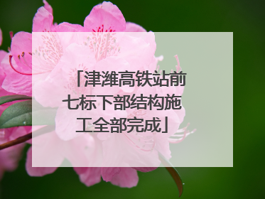 津潍高铁站前七标下部结构施工全部完成