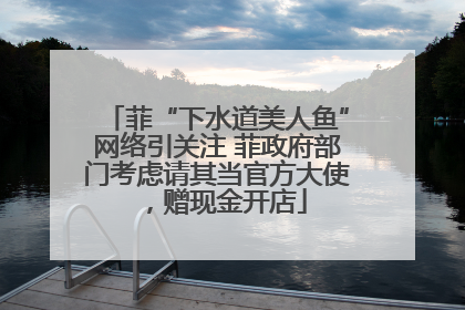 菲“下水道美人鱼”网络引关注 菲政府部门考虑请其当官方大使，赠现金开店