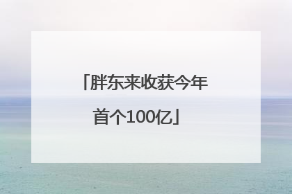 胖东来收获今年首个100亿