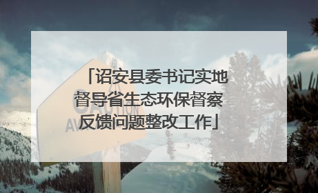 诏安县委书记实地督导省生态环保督察反馈问题整改工作