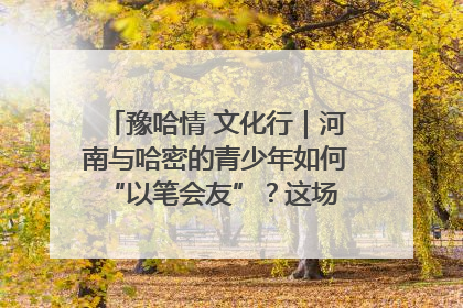 豫哈情 文化行｜河南与哈密的青少年如何 “以笔会友”？这场书画展藏着答案