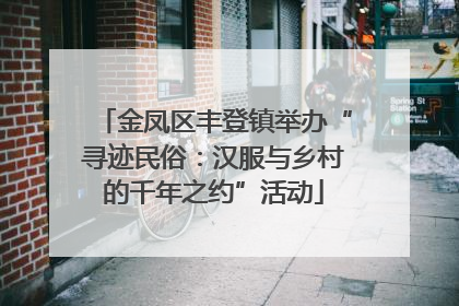 金凤区丰登镇举办“寻迹民俗：汉服与乡村的千年之约”活动