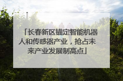 长春新区锚定智能机器人和传感器产业，抢占未来产业发展制高点