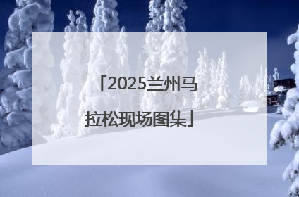 2025兰州马拉松现场图集